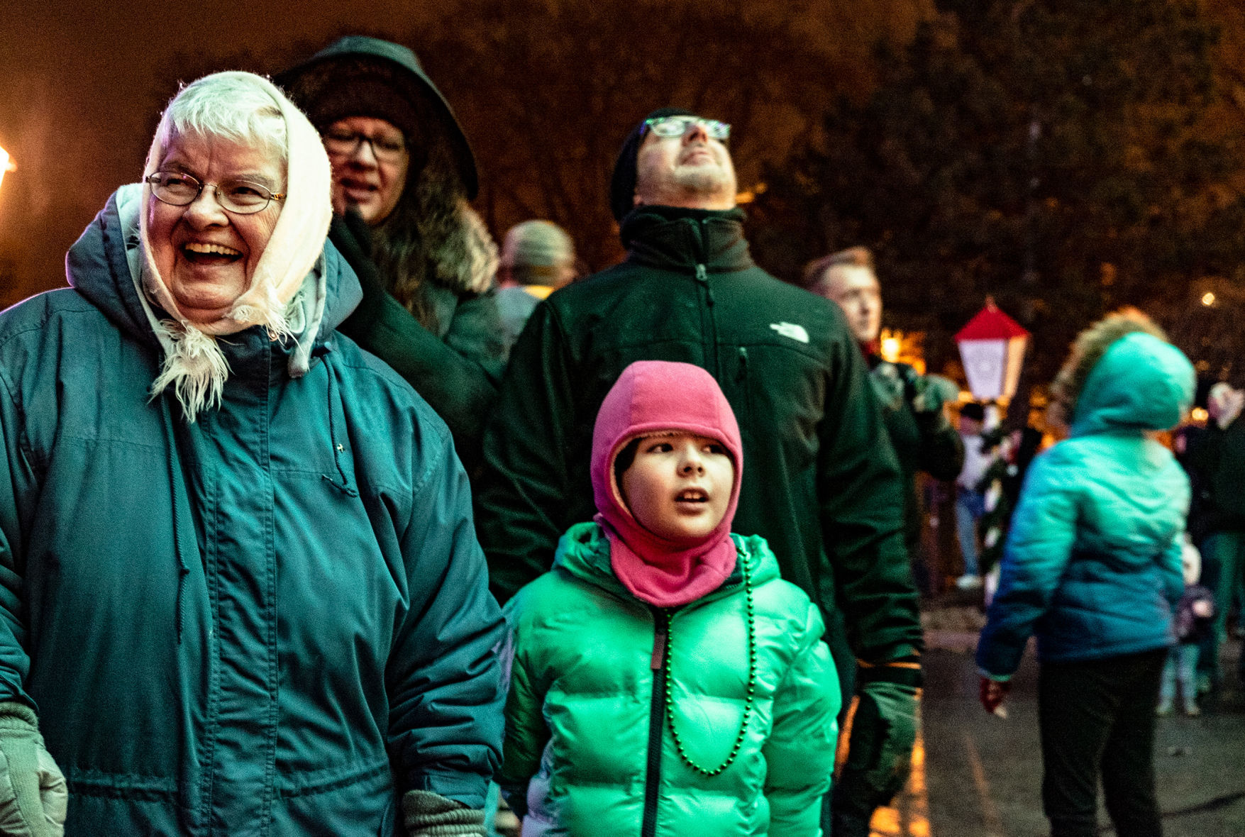 Rotary Lights opening night